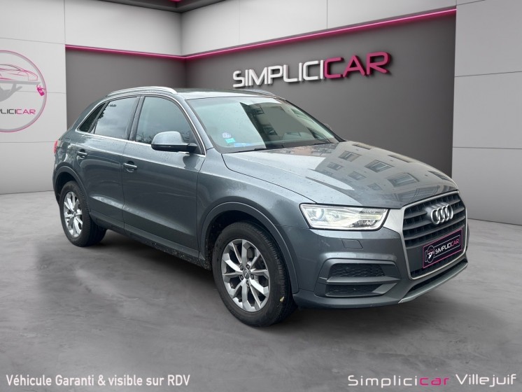 Audi q3 2017 q3 1.4 tfsi cod 150 ch s tronic 6 ambition luxe, garantie 12 mois, entretiens audi occasion simplicicar...