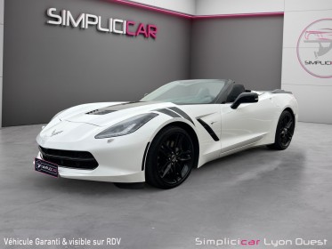 Chevrolet corvette cabriolet c7 6.2 v8 466 ch stingray - garantie 12 mois occasion simplicicar lyon ouest simplicicar...