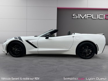 Chevrolet corvette cabriolet c7 6.2 v8 466 ch stingray - garantie 12 mois occasion simplicicar lyon ouest simplicicar...