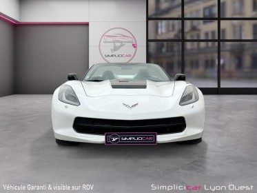 Chevrolet corvette cabriolet c7 6.2 v8 466 ch stingray - garantie 12 mois occasion simplicicar lyon ouest simplicicar...