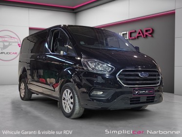 Ford transit custom cabine approfondie 300 l1h1 2.0 ecoblue 130 bva limited tva récupérable clim garantie 12 mois occasion...