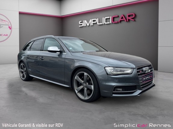 Audi s4 avant gris daytona 3.0 tfsi v6 333ch quattro s tronic  intérieur bi-ton - radar av ar - bang  olufsen occasion...
