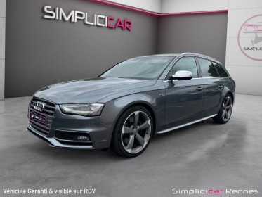Audi s4 avant gris daytona 3.0 tfsi v6 333ch quattro s tronic  intérieur bi-ton - radar av ar - bang  olufsen occasion...