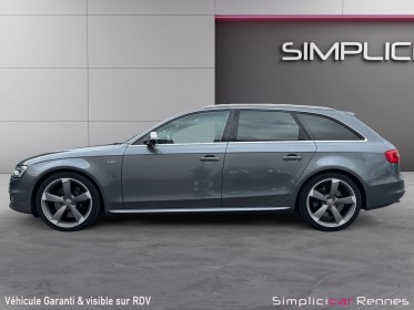 Audi s4 avant gris daytona 3.0 tfsi v6 333ch quattro s tronic  intérieur bi-ton - radar av ar - bang  olufsen occasion...