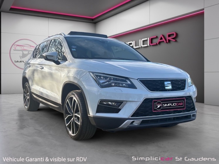 Seat ateca 1.5 tsi 150 ch act start/stop dsg7 4drive xcellence occasion simplicicar labarthe simplicicar simplicibike france