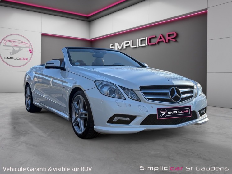 Mercedes classe e cabriolet 220 cdi blueefficiency executive a occasion simplicicar labarthe simplicicar simplicibike france