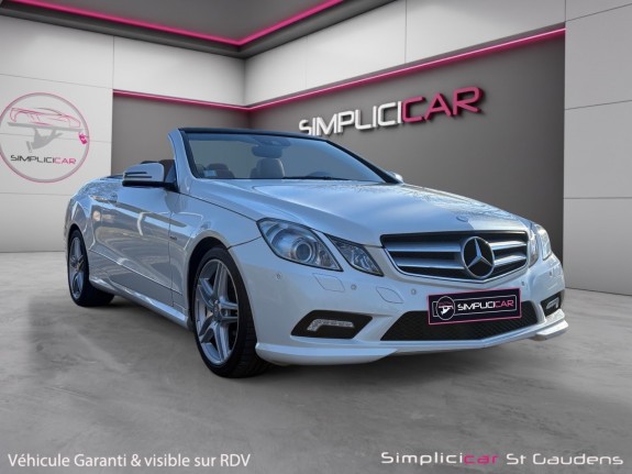 Mercedes classe e cabriolet 220 cdi blueefficiency executive a occasion simplicicar labarthe simplicicar simplicibike france