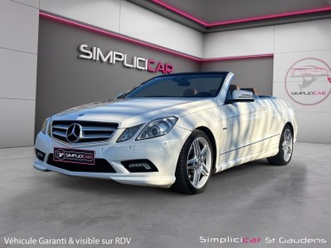 Mercedes classe e cabriolet 220 cdi blueefficiency executive a occasion simplicicar labarthe simplicicar simplicibike france