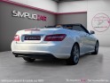 Mercedes classe e cabriolet 220 cdi blueefficiency executive a occasion simplicicar labarthe simplicicar simplicibike france