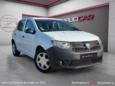 Dacia sandero 1.2 16v 75 e6 climatisation radio cd garantie 12 mois occasion simplicicar poitiers simplicicar simplicibike...