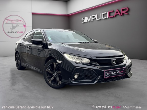Honda civic 2018 1.0 i-vtec 126 cvt dynamic sièges en cuir garantie 12 mois occasion scl 56 - simplicicar vannes simplicicar...