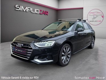 Audi a4 avant 40 tdi 204 s tronic quattro avus occasion  simplicicar nice - pfvauto simplicicar simplicibike france