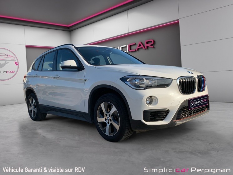 Bmw x1 f48 sdrive 20i 192 ch lounge garantie bmw premium gps/hayon electrique occasion simplicicar perpignan  simplicicar...