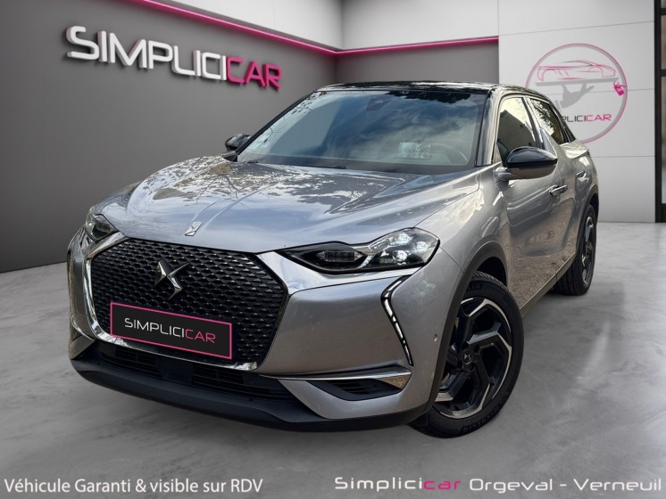 Ds ds 3 grand chic 1.2 155 cv carplay / siÈges chauffant / entretien ds / distrib neuve occasion simplicicar orgeval ...
