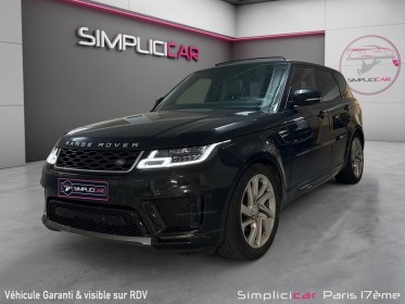 Land rover range rover sport mark vii sdv6 3.0l 249ch hse occasion paris 17ème (75)(porte maillot) simplicicar simplicibike...