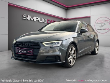 Audi a3 sportback 1.0 tfsi 115 s tronic 7 s line toit ouvrant garantie 12 mois occasion simplicicar mery-sur-oise simplicicar...