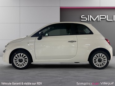 Fiat 500 70ch gelato, carplay, radar av/ar, climatisation, garantie 12 mois. occasion simplicicar villejuif  simplicicar...