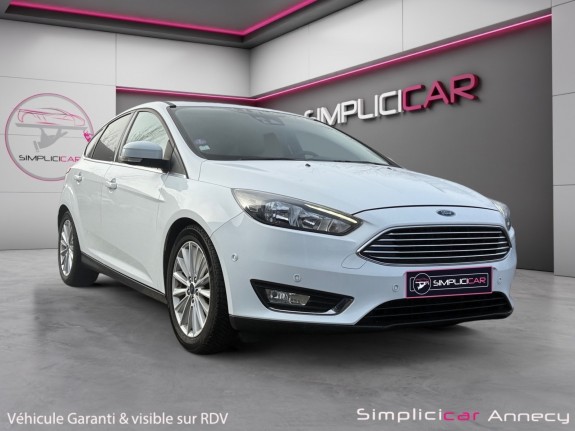 Ford focus 1.0 ecoboost 125 ss titanium, pack hiver, pack city, garantie 12 mois occasion simplicicar annecy simplicicar...