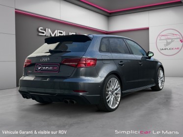 Audi s3 sportback 2.0 tfsi 310 s tronic 7 quattro garantie 12 mois occasion simplicicar le mans simplicicar simplicibike france
