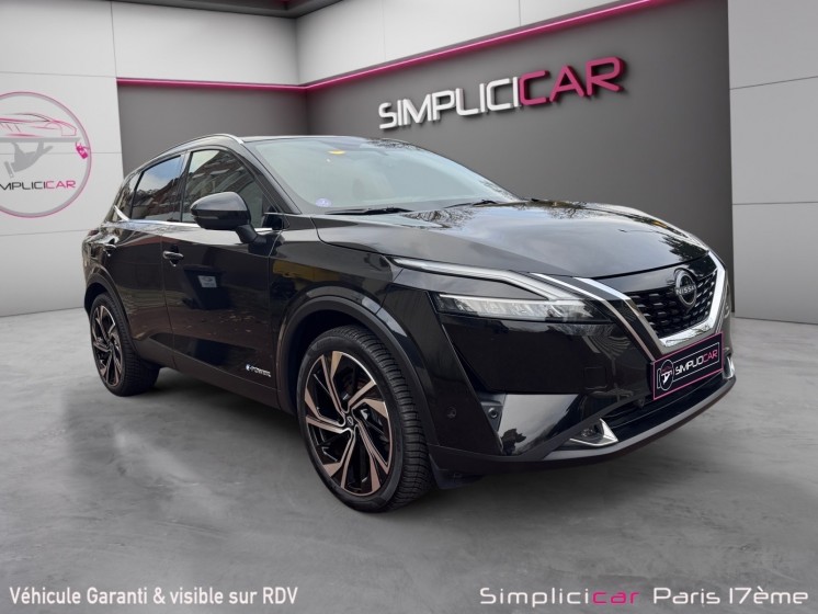 Nissan qashqai 2022 e-power 190 ch tekna  / garantie 24 mois / camera 360 / affichage tete haute / entretien nissan a jour...