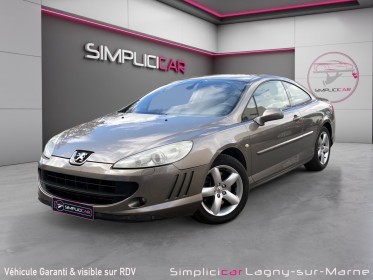Peugeot 407 coupe 2.2e 16v 163 ch griffe - radars de recul - regulateur limiteur de vitesse - retroviseurs electriques...