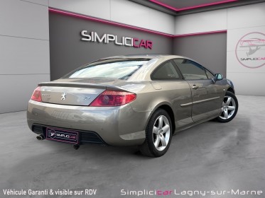 Peugeot 407 coupe 2.2e 16v 163 ch griffe - radars de recul - regulateur limiteur de vitesse - retroviseurs electriques...