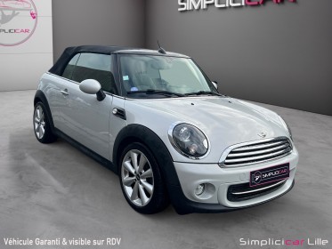Mini cooper 122 cv cooper cabriolet bva occasion simplicicar lille  simplicicar simplicibike france