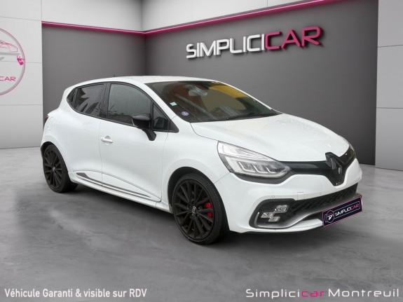 Renault clio iv rs phase 2 /suivi,historique complet renault/garantie 12 mois/camera occasion montreuil (porte de...