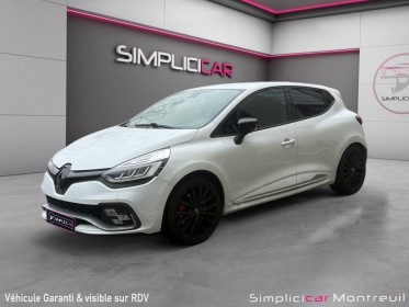Renault clio iv rs phase 2 /suivi,historique complet renault/garantie 12 mois/camera occasion montreuil (porte de...