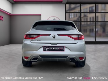 Renault megane iv berline tce 205 energy gt carplay led d'ambiance régulateur garantie 12 mois occasion simplicicar poitiers...
