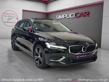 Volvo v60 d4 190 ch geartronic 8 inscription luxe - toit ouvrant - garantie 12 mois occasion simplicicar bretigny-sur-orge...