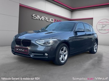 Bmw serie 1 f20 118d 143 ch sport a, apple carplay, radar av/ar, sièges chauffants, garantie 12 mois. occasion simplicicar...