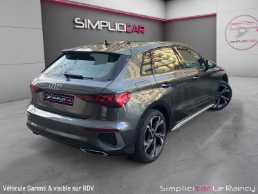 Audi a3 sportback audi a3 sportback 35 tfsi mild hybrid 150 s tronic 7 s line toit ouvrant occasion simplicicar le raincy...