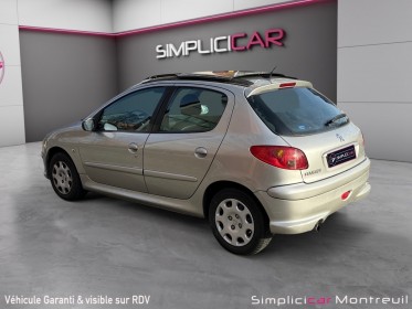 Peugeot 206 1.4e 16v style/toit ouvrant/suivi, historique complet/garantie 12 mois occasion montreuil (porte de...