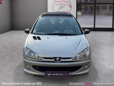 Peugeot 206 1.4e 16v style/toit ouvrant/suivi, historique complet/garantie 12 mois occasion montreuil (porte de...