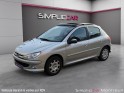 Peugeot 206 1.4e 16v style/toit ouvrant/suivi, historique complet/garantie 12 mois occasion montreuil (porte de...