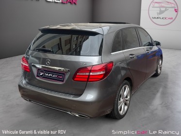 Mercedes classe b 180 cdi sensation 7-g dct a garantie 12 mois occasion simplicicar le raincy simplicicar simplicibike france