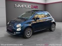 Fiat 500 my17 0.9 85 ch twinair ss lounge/ toit ouvrant / carplay / sieges en cuir occasion paris 17ème (75)(porte maillot)...