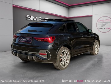 Audi q3 sportback 45 tfsie 245 ch s line toit ouvrant caméra de recul apple carplay garantie 12 mois occasion simplicicar...