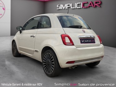 Fiat 500 1.2 69ch lounge - toit panoramique - distribution ok - garantie occasion simplicicar salon de provence simplicicar...
