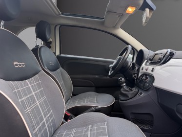 Fiat 500 1.2 69ch lounge - toit panoramique - distribution ok - garantie occasion simplicicar salon de provence simplicicar...