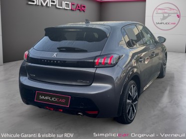 Peugeot 208 gt line 100ch / eat8 / virtual cockpit / caméra 180° / carplay  android auto / distrib ok occasion simplicicar...