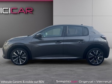 Peugeot 208 gt line 100ch / eat8 / virtual cockpit / caméra 180° / carplay  android auto / distrib ok occasion simplicicar...
