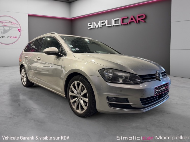 Volkswagen golf sw 1.2l  tsi 105ch bluemotion technology carat dsg7 occasion montpellier (34) simplicicar simplicibike france