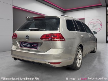 Volkswagen golf sw 1.2l  tsi 105ch bluemotion technology carat dsg7 occasion montpellier (34) simplicicar simplicibike france