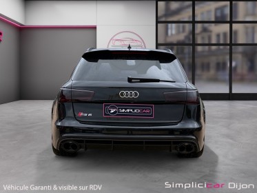 Audi rs6 avant performance v8 4.0 tfsi 605 quattro tiptronic 8 configuration rare garantie 12 mois occasion simplicicar dijon...