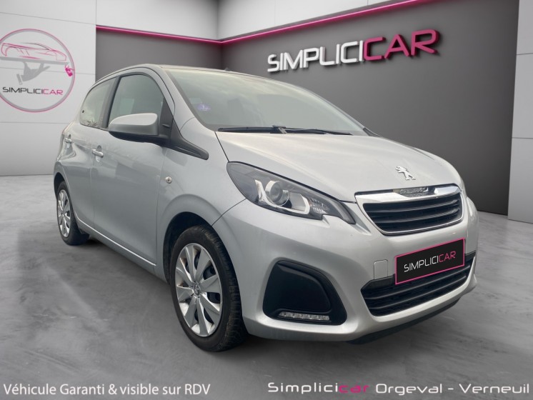 Peugeot 108 1.2 vti 82ch bvm5 allure/ clim / idéal jeune permis occasion simplicicar orgeval  simplicicar simplicibike france