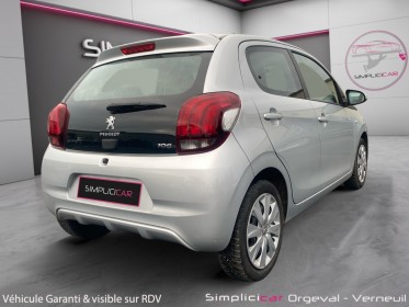 Peugeot 108 1.2 vti 82ch bvm5 allure/ clim / idéal jeune permis occasion simplicicar orgeval  simplicicar simplicibike france