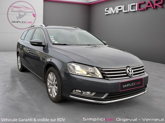 Volkswagen passat sw 2.0 tdi 140ch cr bluemotion technology carat dsg6/ radar ar/ toit pano ouvrant occasion simplicicar...