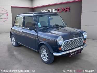 Rover mini 1.3 53 ch british open ii gris charcoal : 150 exemplaires réfection moteur complète / garantie 12 mois occasion...